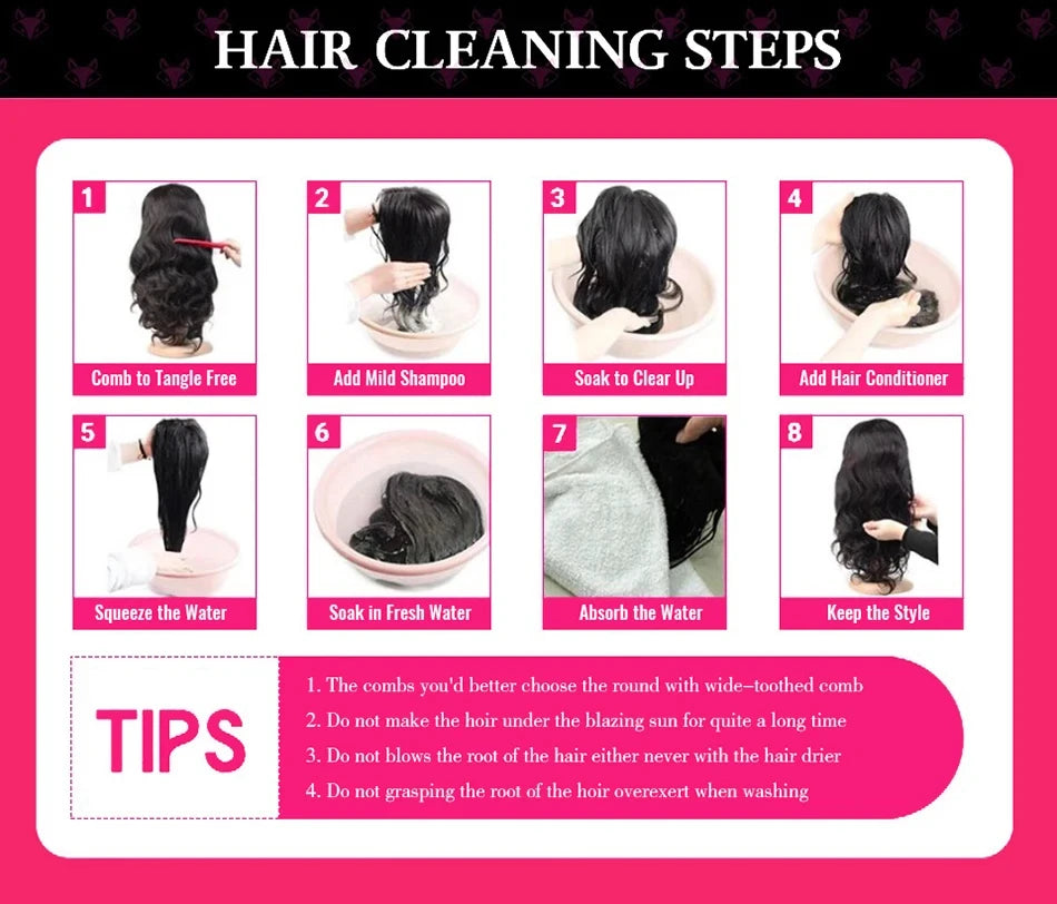 Straight Wrap-Around Ponytail — Brazilian Remy Human Hair