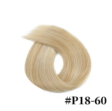 Nano Ring Hair Extensions 100% Human Hair Straight Weft Pre-tipped Strands For Easy DIY Hair Extension Application