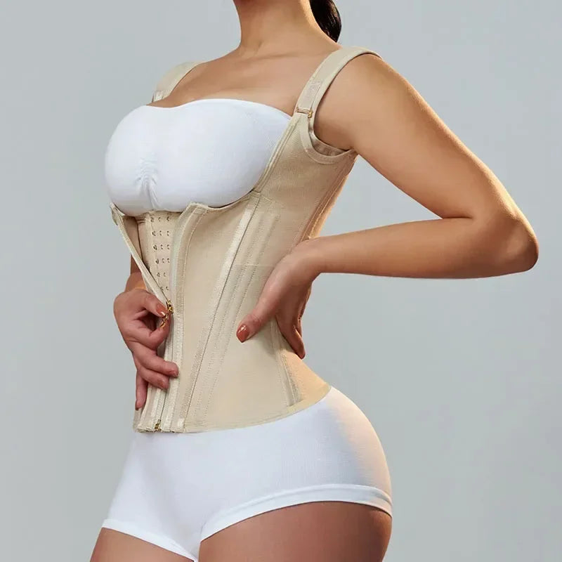 Vest Top Body Shaper — Double Compression Waist Trainer