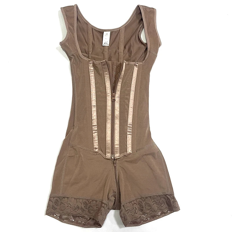 Colombian Faja Bodysuit — 9-Bone High Compression