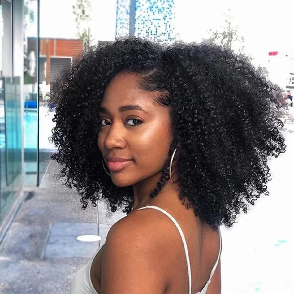 Afro Kinky Curly Hair Bundles — Virgin Unprocessed, 8–24 Inch