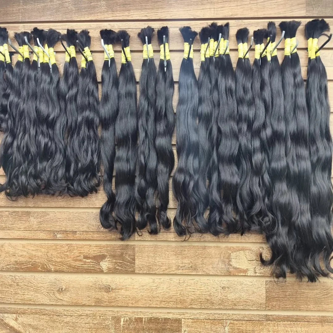 Indian Water Wave Human Braiding Hair