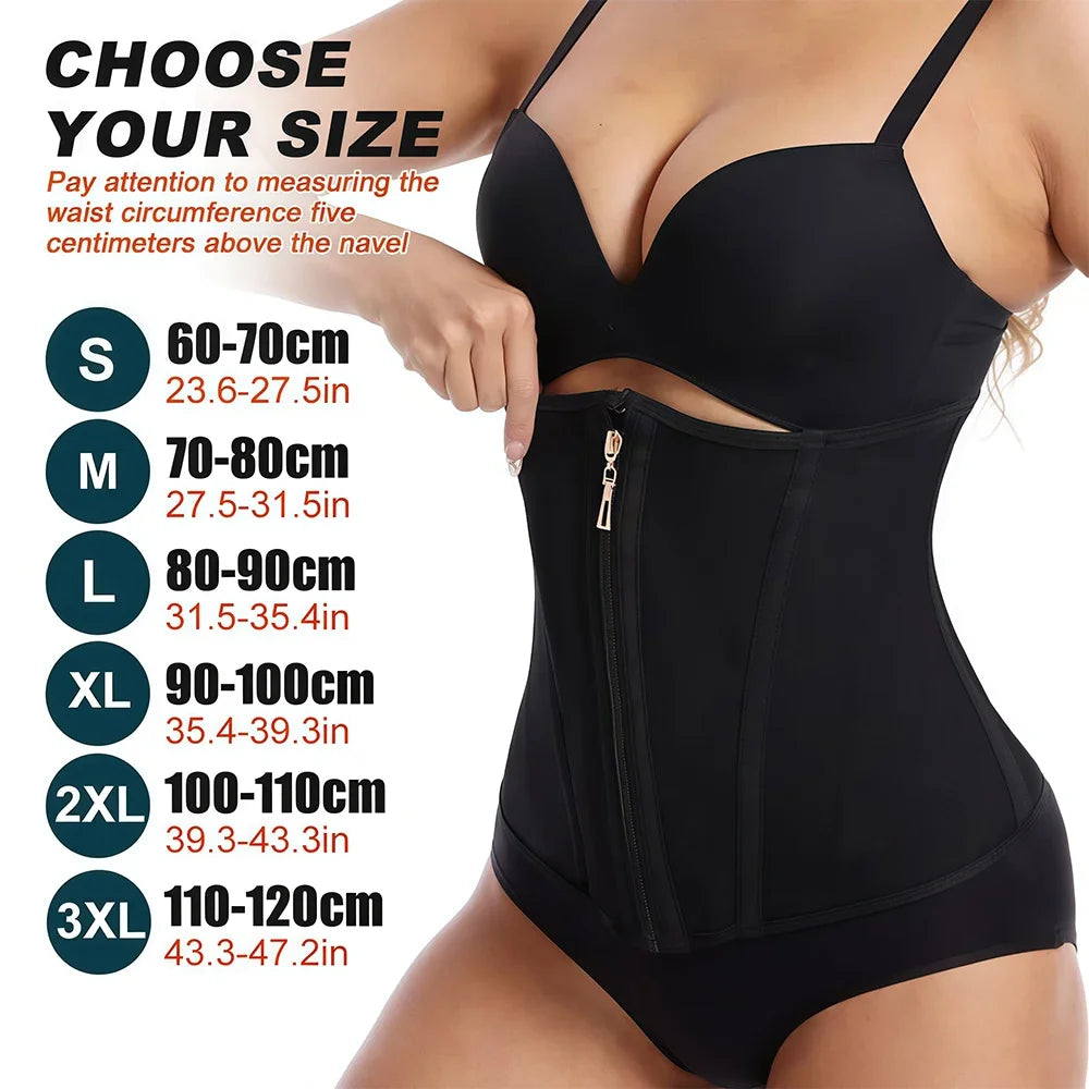 Waist Trainer Cincher Corset — Tummy Control, Workout-Ready