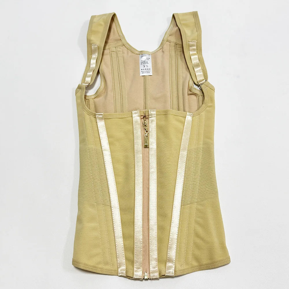 Vest Top Body Shaper — Double Compression Waist Trainer