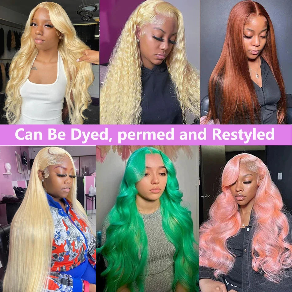 Double Drawn #613 Bone Straight Human Hair Bundles Blonde Colored 1/2/3/4 Pcs 100% Human Hair 100 Grams Weave Hair Extensions