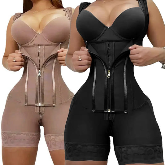 Colombian Faja Bodysuit — 9-Bone High Compression