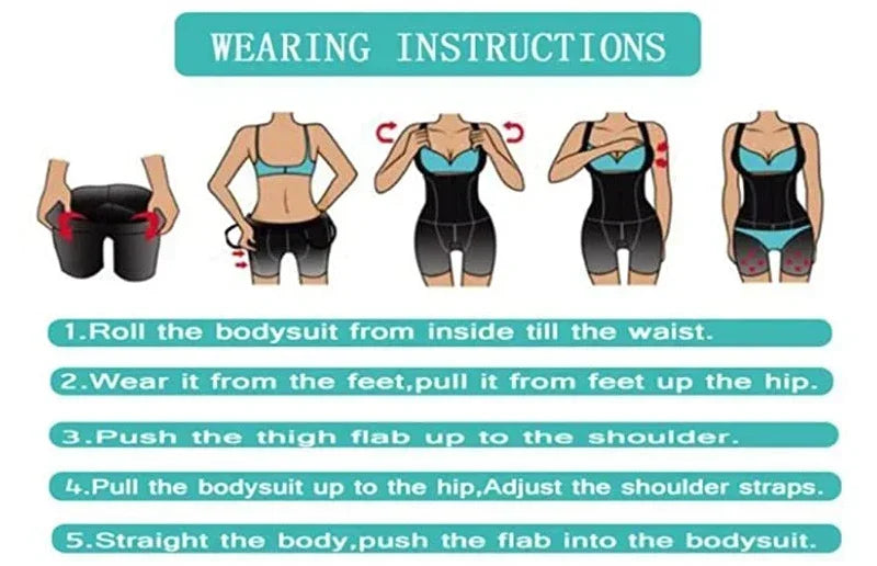 Faja Colombiana Bodysuit — Butt Lift & Tummy Control