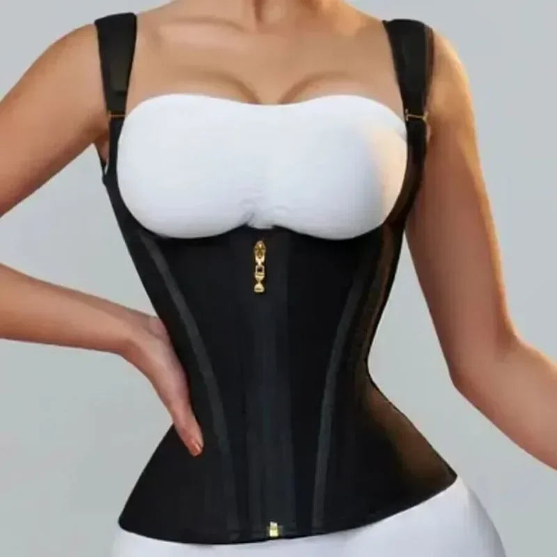 Vest Top Body Shaper — Double Compression Waist Trainer