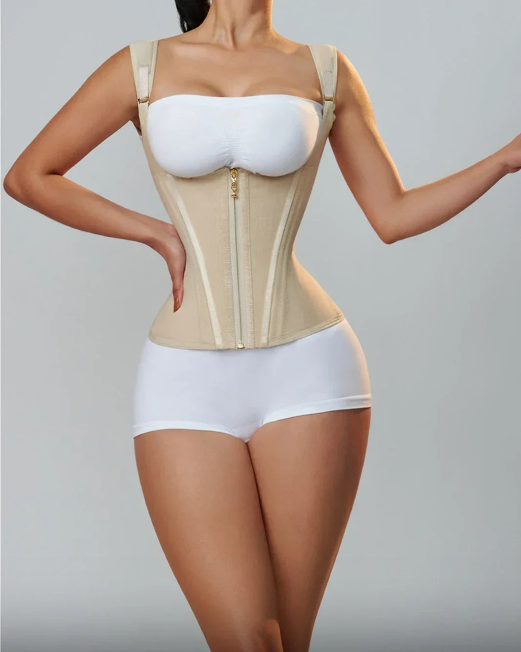Vest Top Body Shaper — Double Compression Waist Trainer
