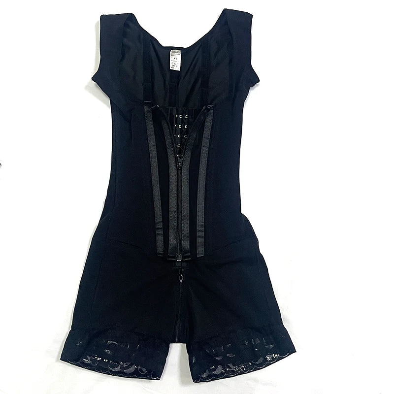 Colombian Faja Bodysuit — 9-Bone High Compression