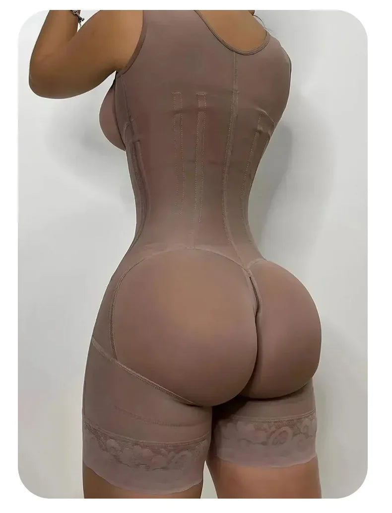 Colombian Faja Bodysuit — 9-Bone High Compression