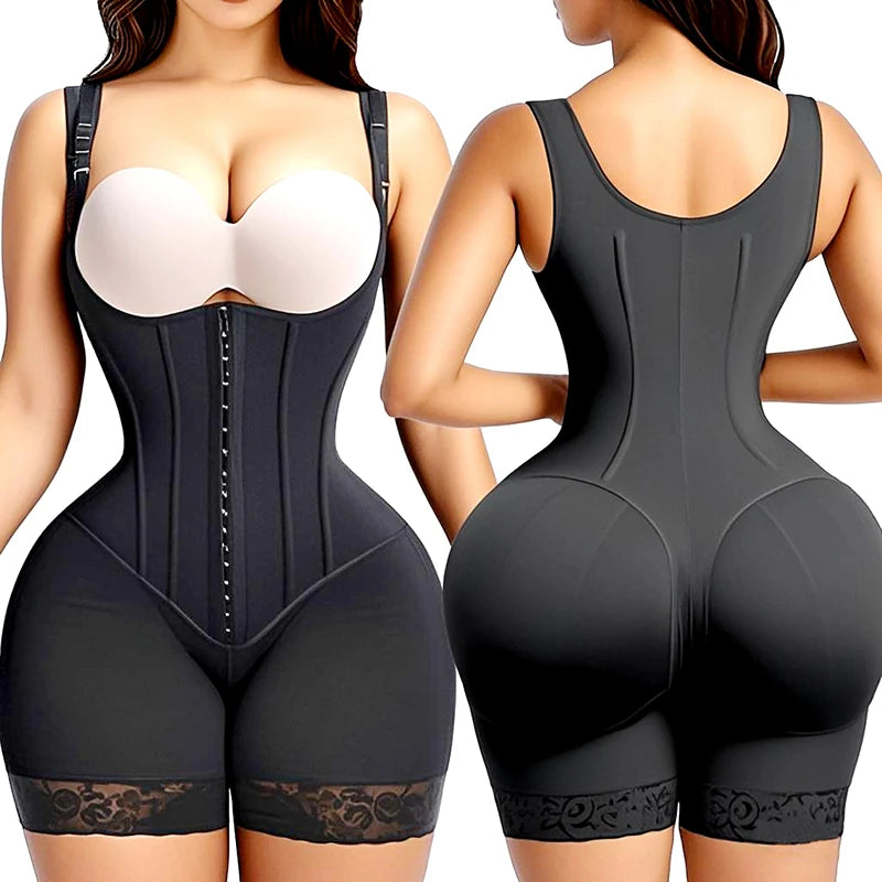 Faja Colombiana Bodysuit — Butt Lift & Tummy Control