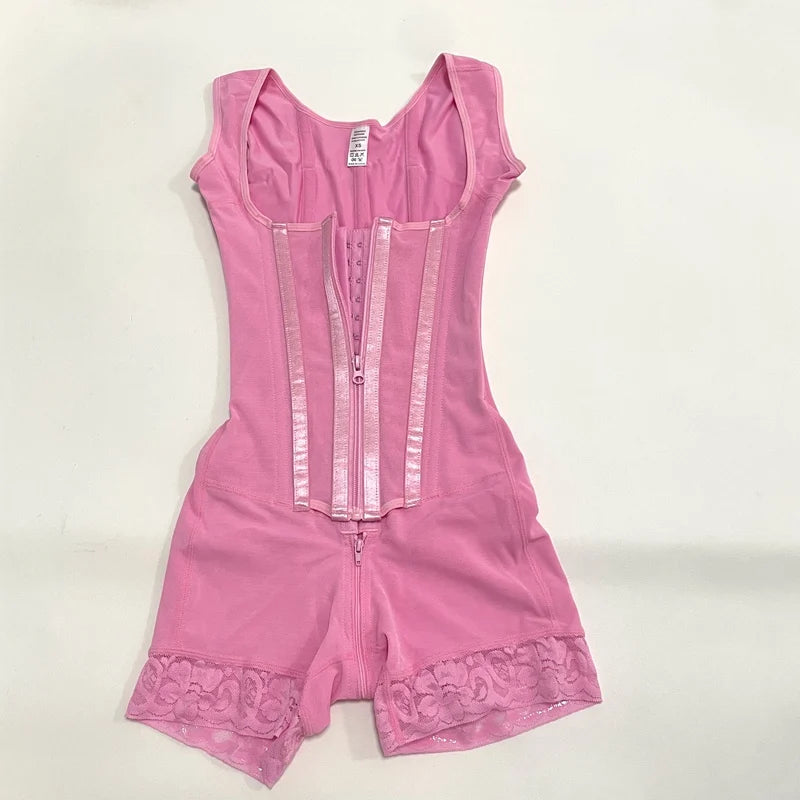 Colombian Faja Bodysuit — 9-Bone High Compression