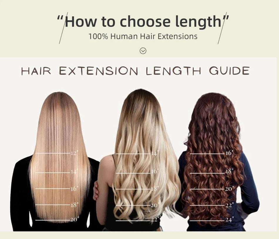 Nano Ring Hair Extensions 100% Human Hair Straight Weft Pre-tipped Strands For Easy DIY Hair Extension Application