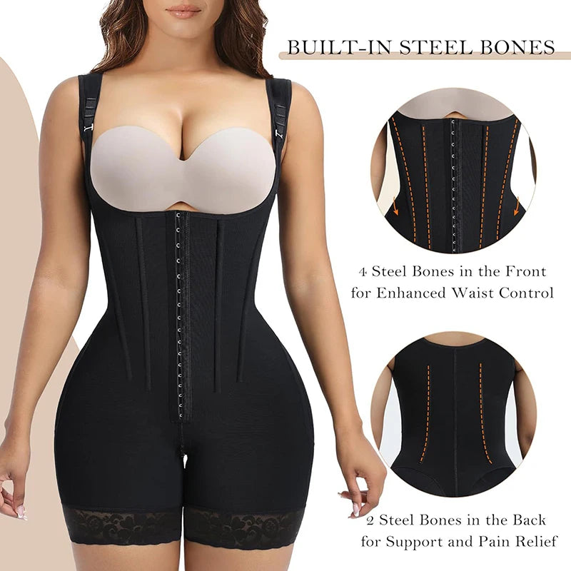 Faja Colombiana Bodysuit — Butt Lift & Tummy Control