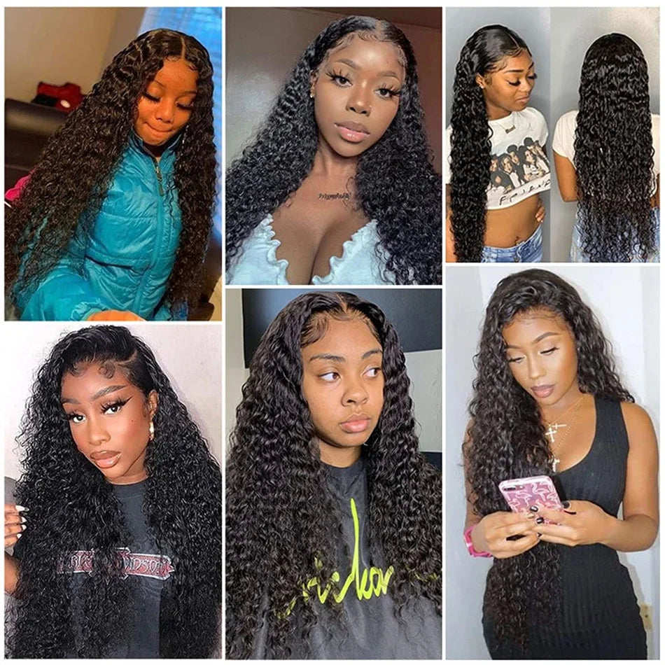 Deep Wave Brazilian Hair Bundles — Remy Human Hair, 28–30 Inch
