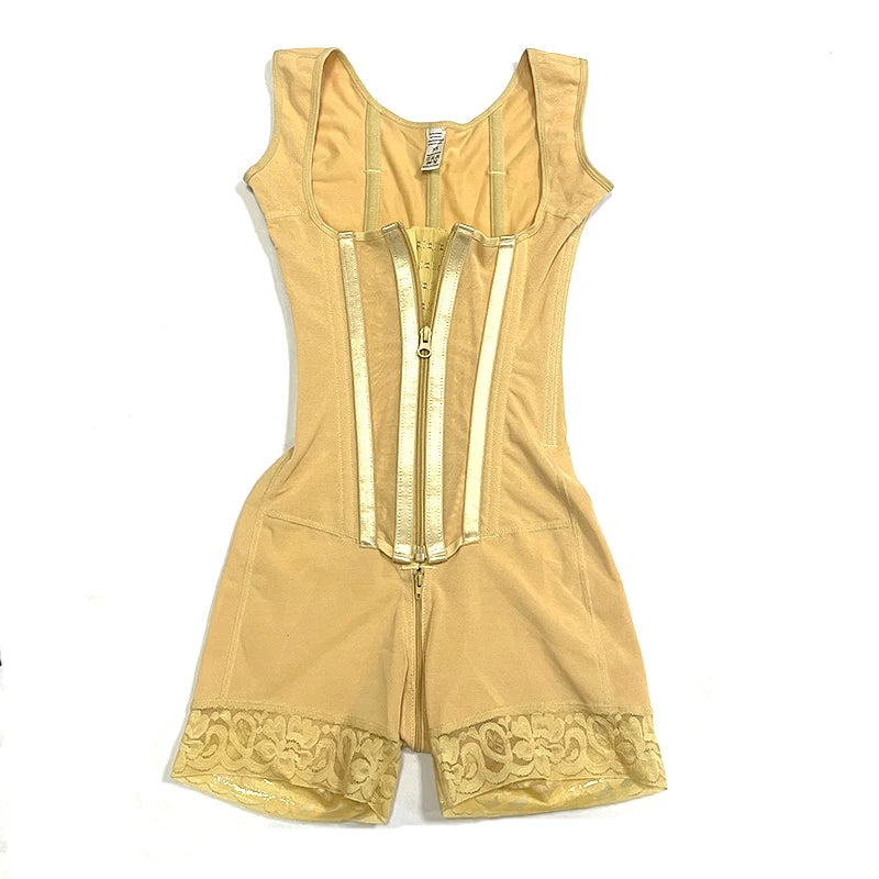 Colombian Faja Bodysuit — 9-Bone High Compression