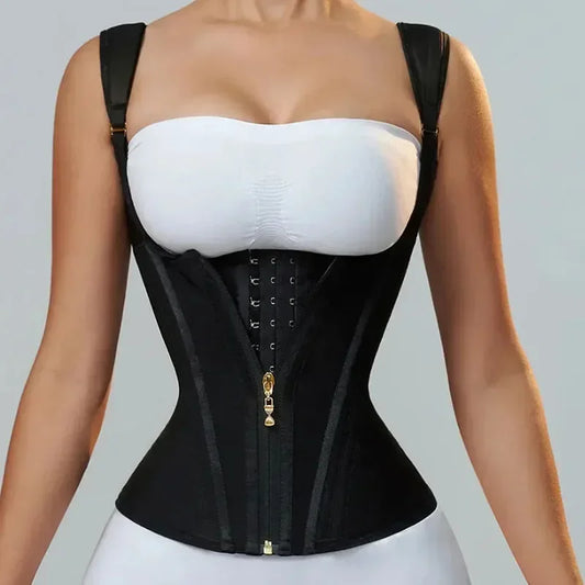 Vest Top Body Shaper — Double Compression Waist Trainer