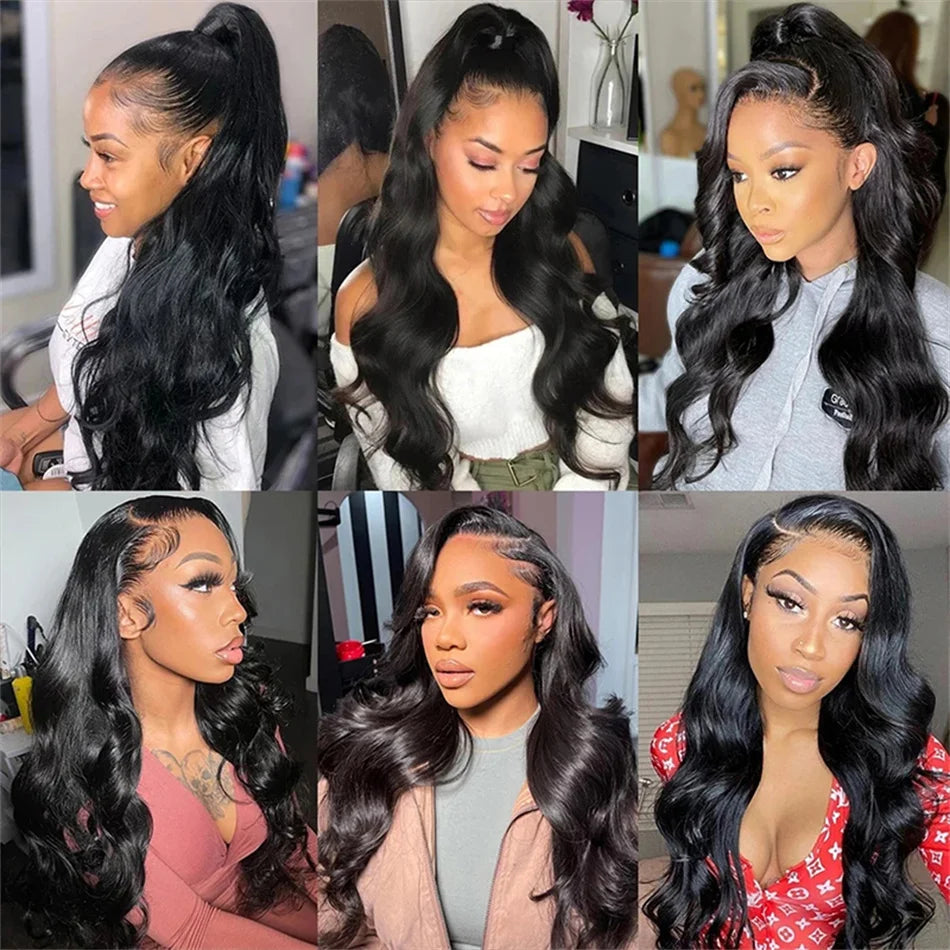 Body Wave Lace Frontal Wig — 24 Inch, 13x4, 180% Density