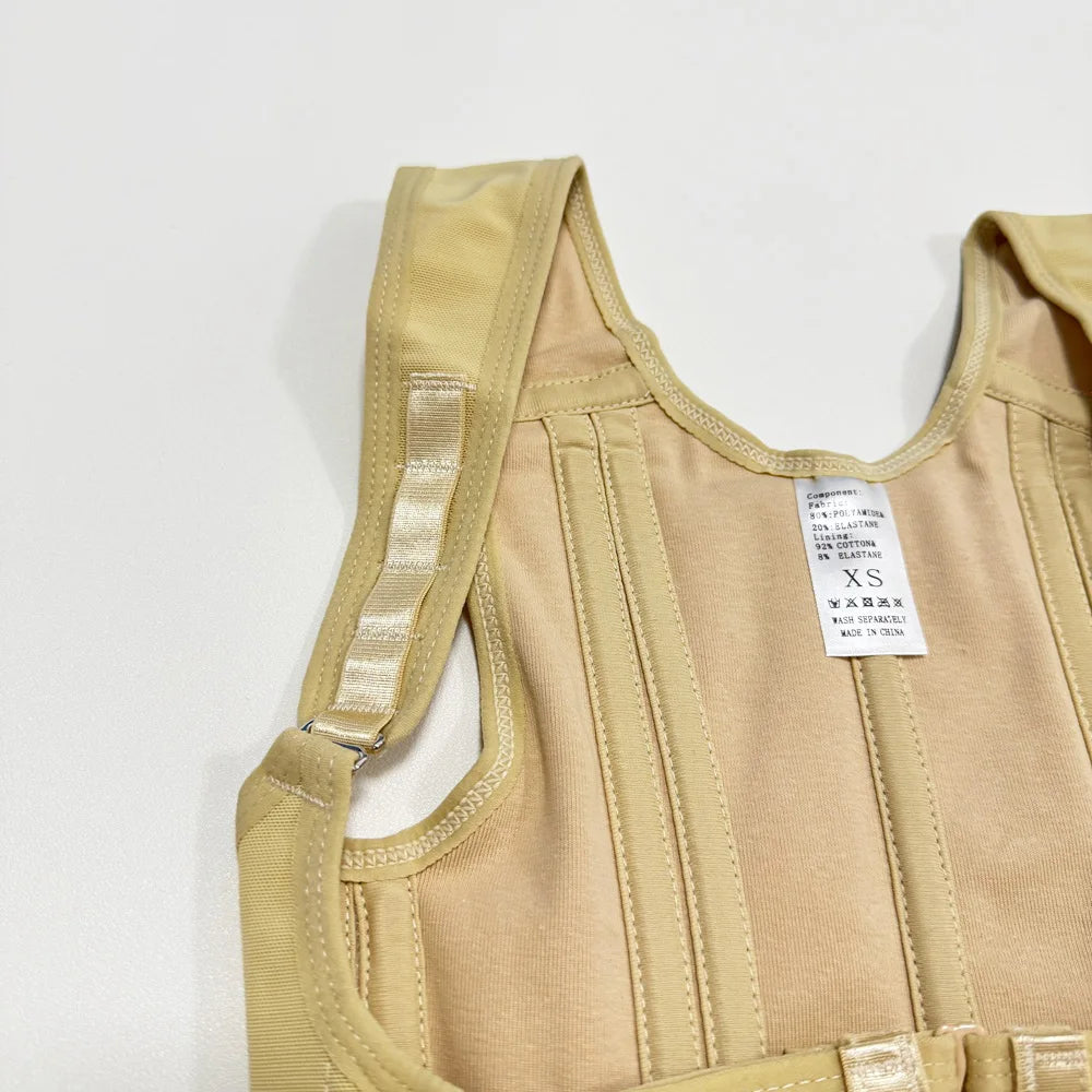 Vest Top Body Shaper — Double Compression Waist Trainer