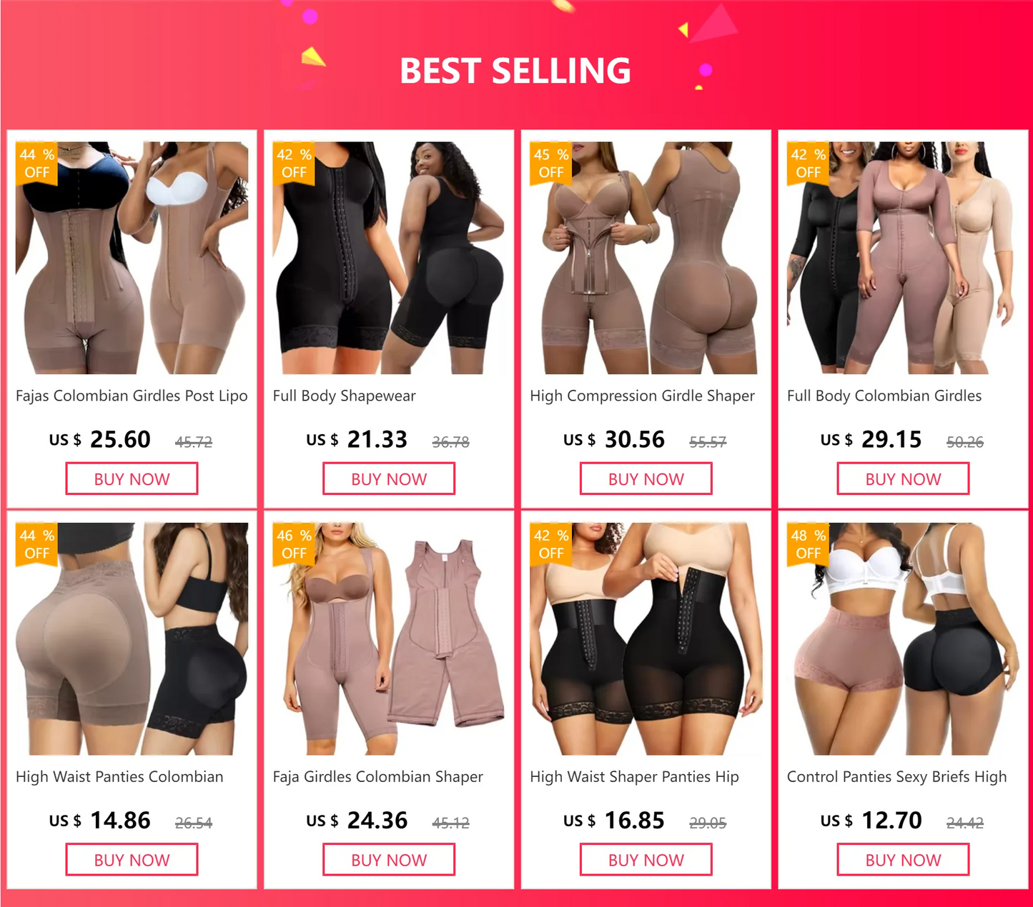 Colombian Post-Surgery Girdle — Stage 2 BBL Shapewear
