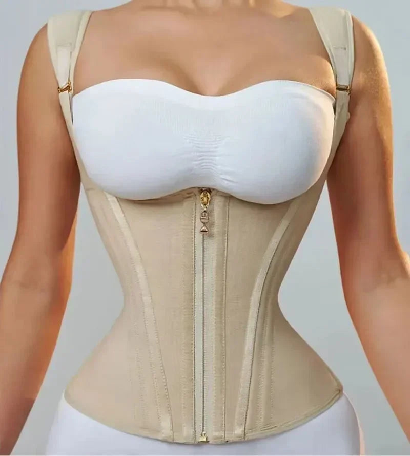 Vest Top Body Shaper — Double Compression Waist Trainer