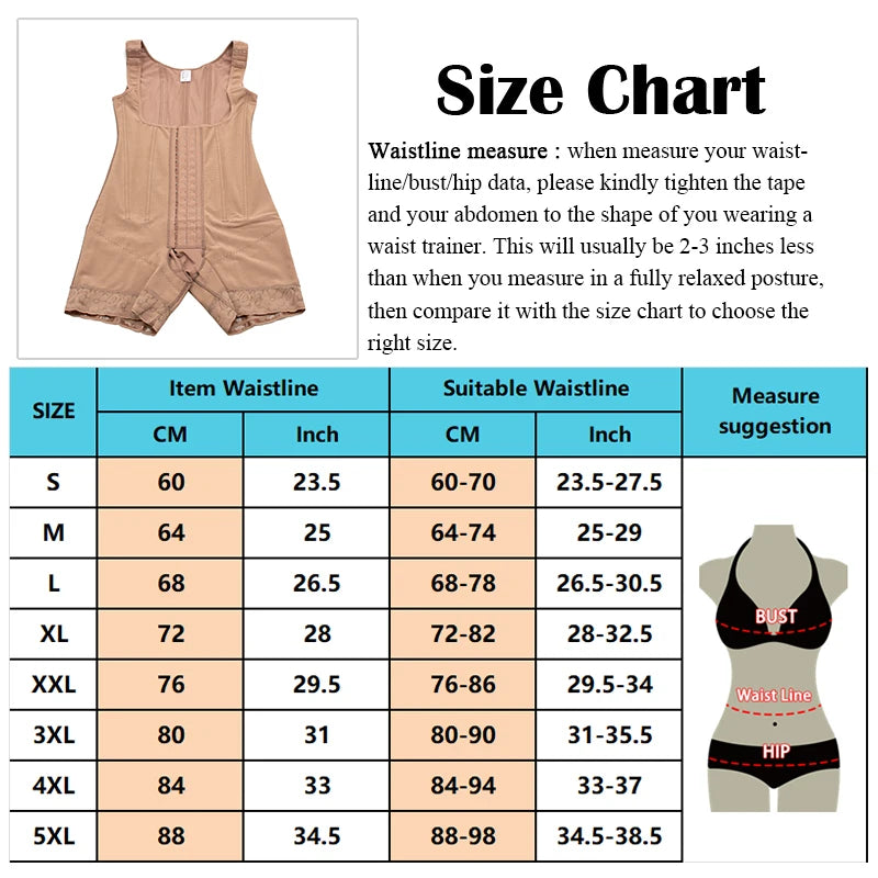 Colombian Post-Surgery Girdle — Stage 2 BBL Shapewear
