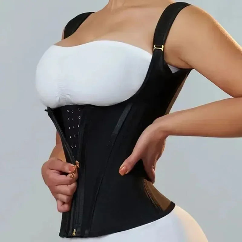 Vest Top Body Shaper — Double Compression Waist Trainer