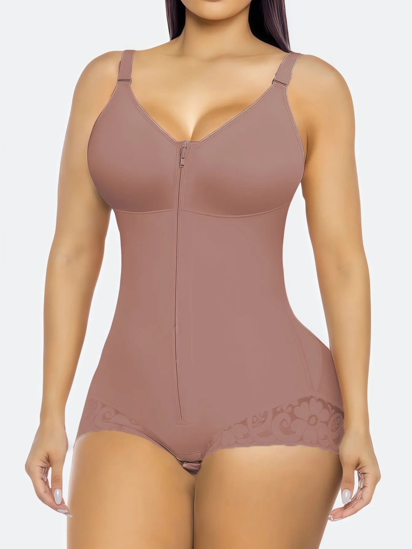Double Compression Body Shaper — Tummy Control & Butt Lift