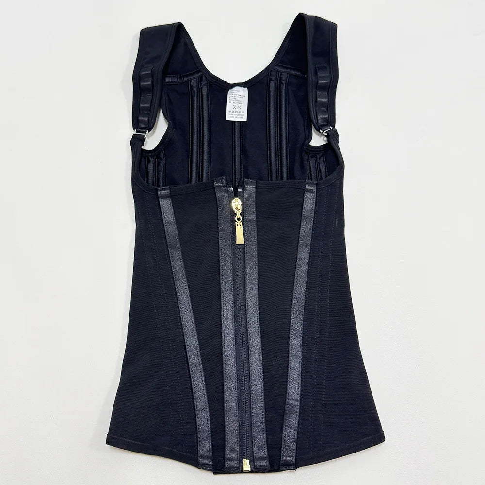 Vest Top Body Shaper — Double Compression Waist Trainer
