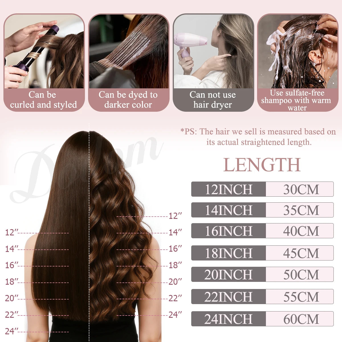 Nano Tip Human Hair Extensions – Ash & Bleach Blonde Balayage, 16–20″, 30g (50 Strands)
