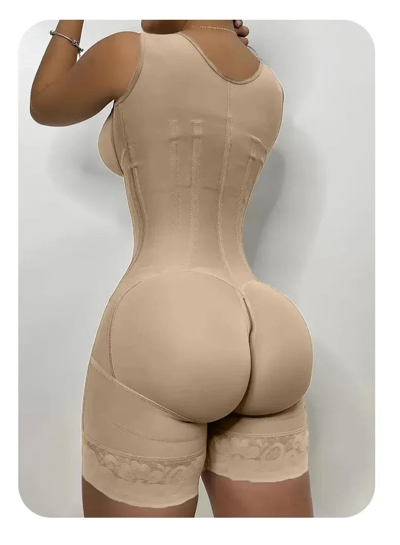 Colombian Faja Bodysuit — 9-Bone High Compression