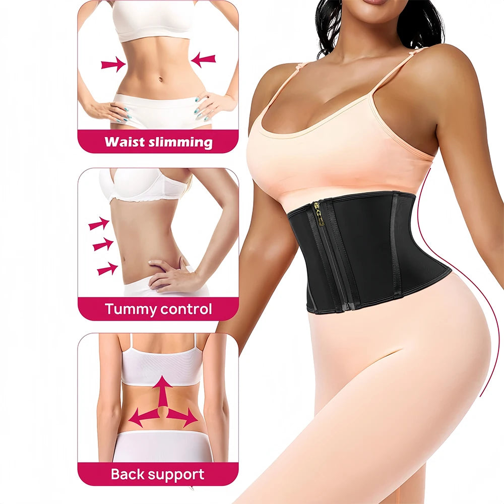 Waist Trainer Cincher Corset — Tummy Control, Workout-Ready
