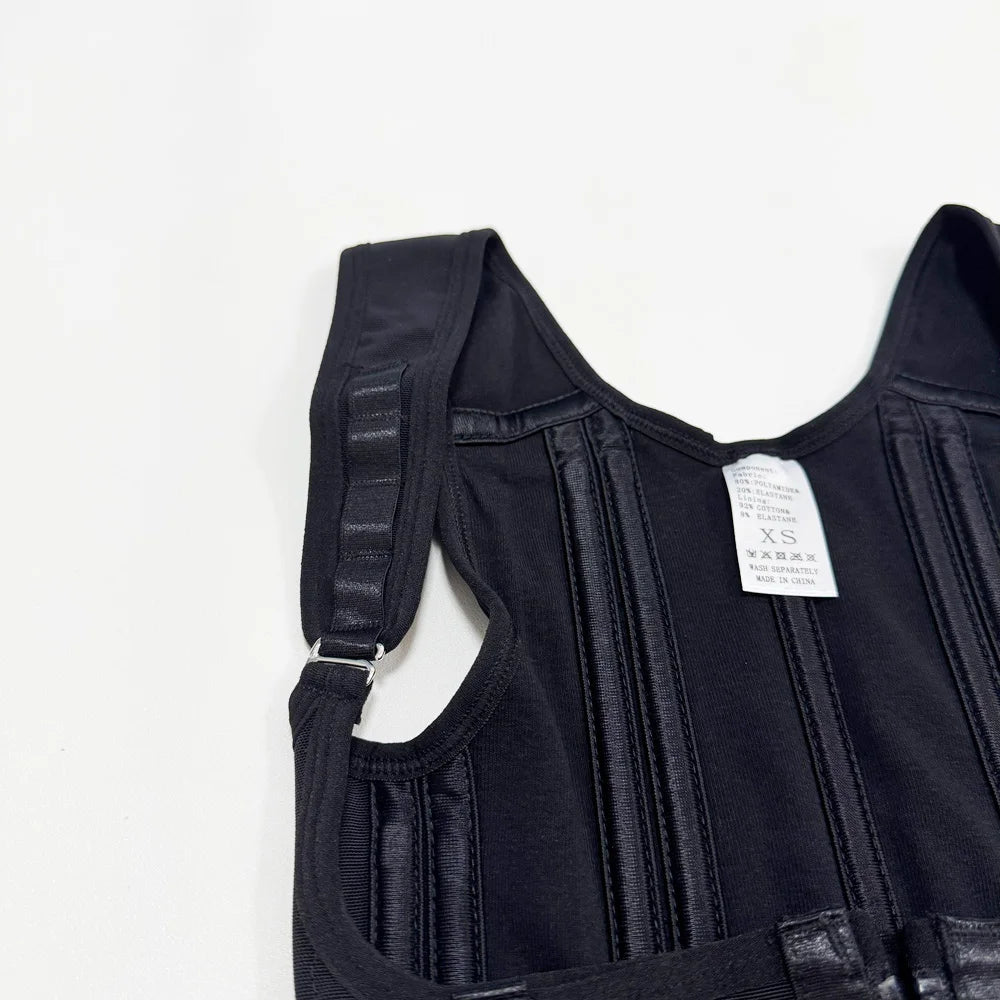 Vest Top Body Shaper — Double Compression Waist Trainer