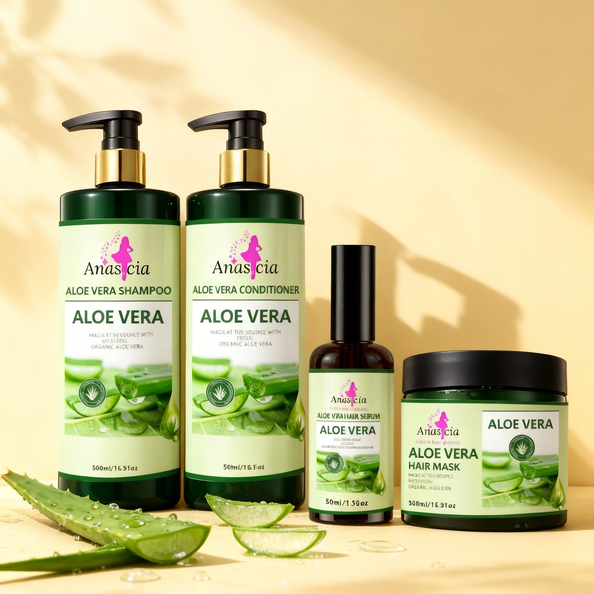 Anastacia Aloe Vera Hair Set